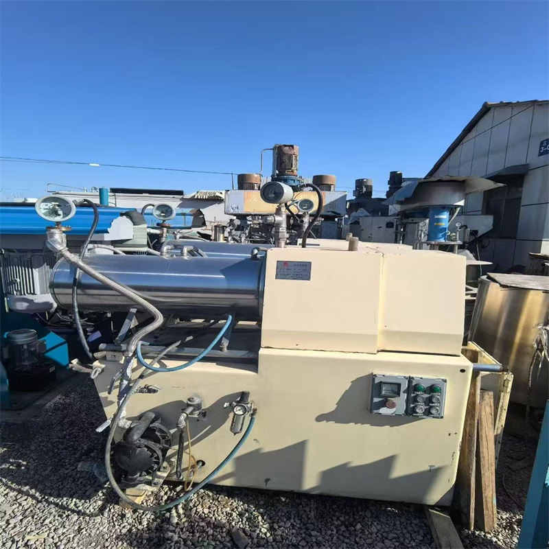Used Horizontal Sand Mill, High-Speed Hydraulic Lifting Disperser, Industrial Paint and Coating Mixing and Grinding Equipment