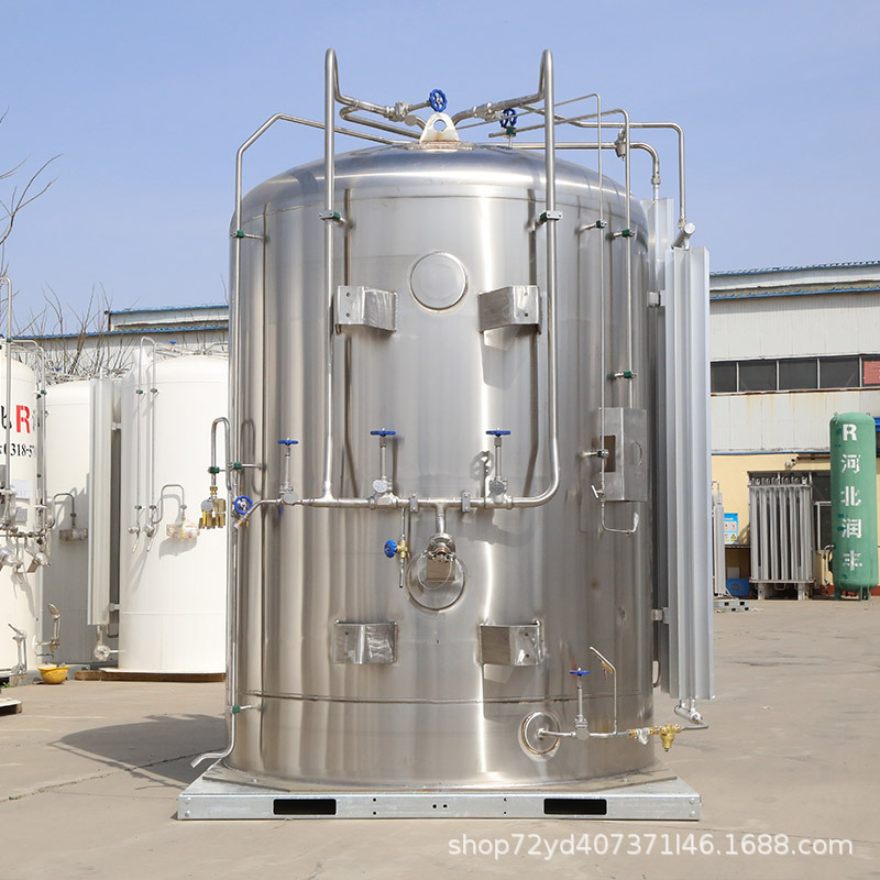 双层液氮储气罐 高压储存低温液体 商业气罐 可定制外 储液氮罐