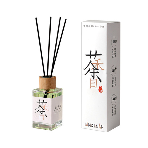 Fireless aromatherapy home bedroom and living room decorations long-lasting fragrance white tea rattan aromatherapy fresh air aromatherapy essential oil