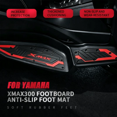 non-slip foot pads, Motorcycle pedals
