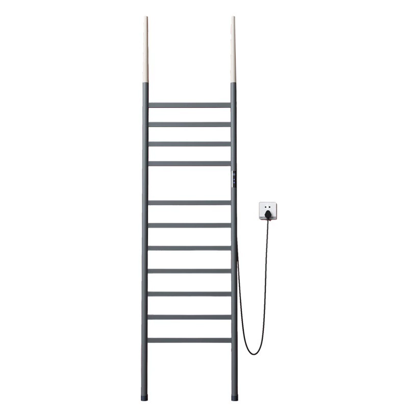 Электрическая сушилка для полотенец, напольная передвижная сушилка из нержавеющей стали, большая сушилка для банных полотенец, стеллаж для хранения, модель с умным таймером