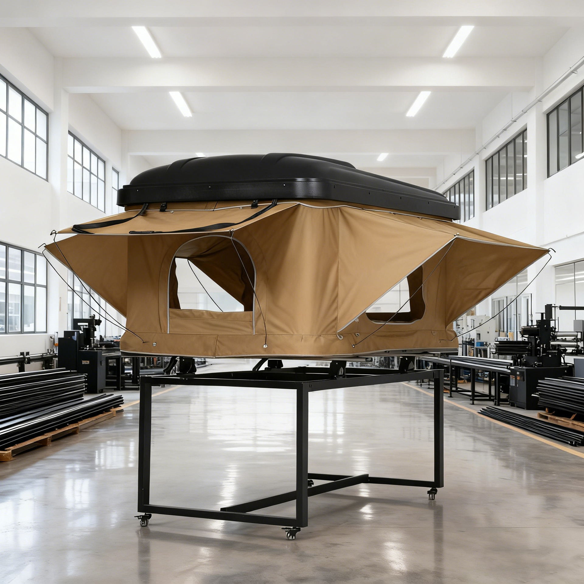 Elevación automática de techo duro al aire libre a prueba de lluvia y protección solar plástico ABS gran tienda de techo de sombrilla