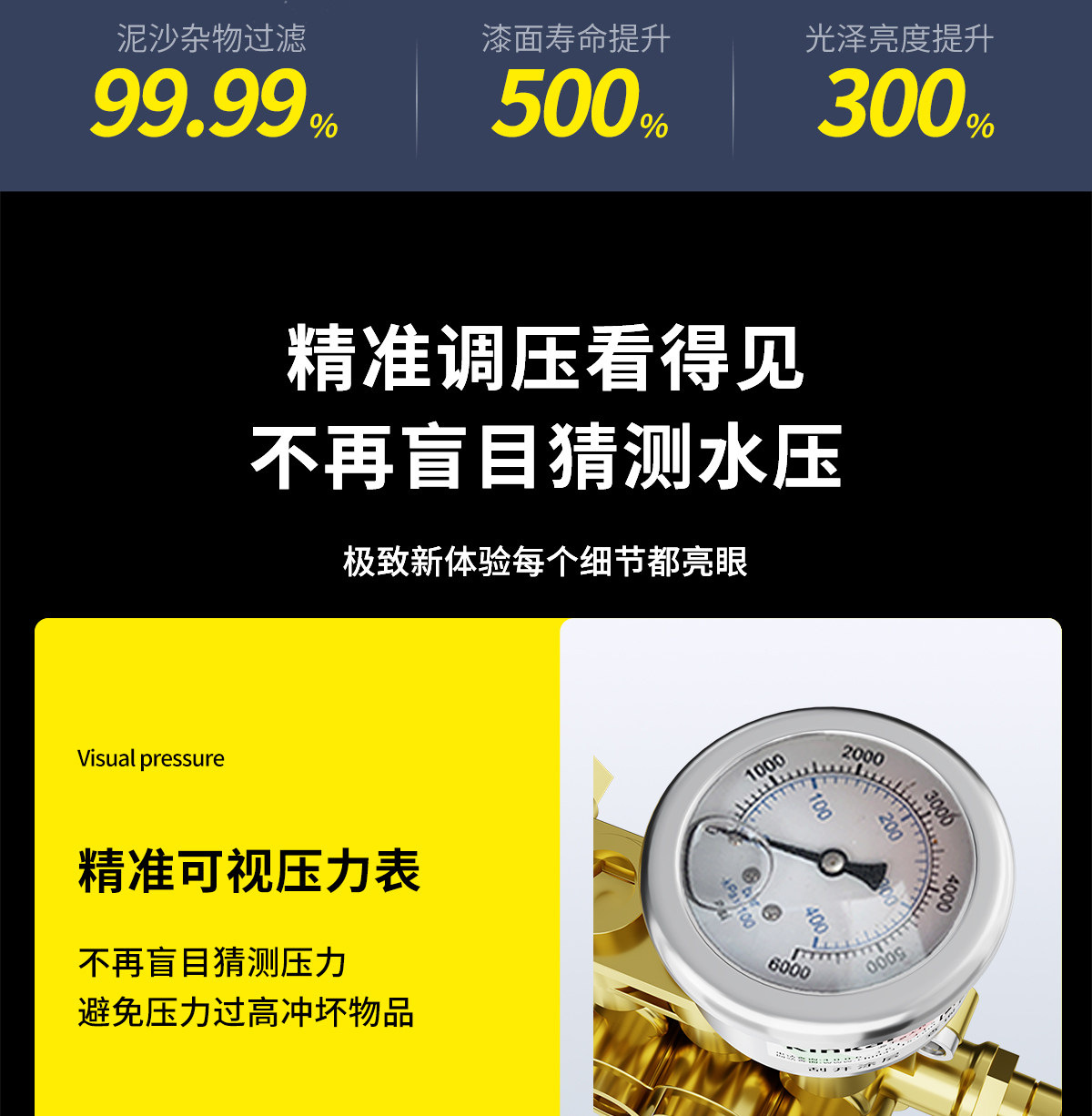 Black Cat Ching 220V New High-Pressure Washer for Home Car Washing, Powerful Floor Cleaning, Commercial Car Washer