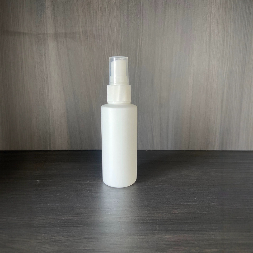 现货 60ml圆柱瓶 20口 PE 塑料喷雾剂瓶清洁液喷雾瓶 分装瓶