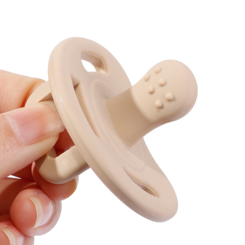 Cross-Border Popular Food-Grade Silicone Baby Pacifier Bear Pacifier 0-6 Months Baby Sleeping Pacifier