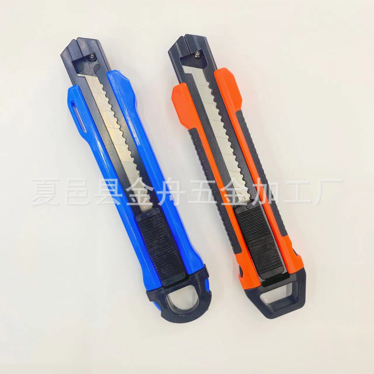 五连发包胶美工刀大号18mm工业用五连发多功能裁纸壁纸墙纸刀