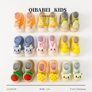 Baby toddler shoes spring and summer new baby shoes non-slip wear-resistant cartoon socks shoes men's and women's shoes factory direct sales