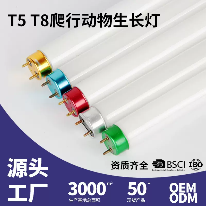 T5 T8 Reptile Lamp T5/T8 直管 UVB爬虫灯 UVB爬宠灯 紫外线灯