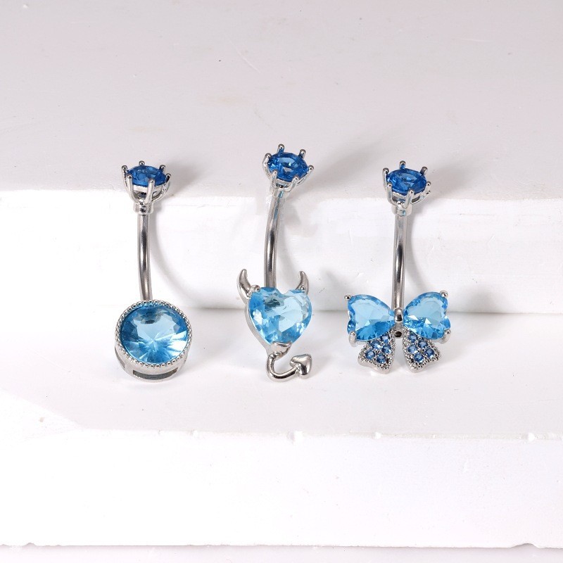 Pointed titanium steel lip stud product view