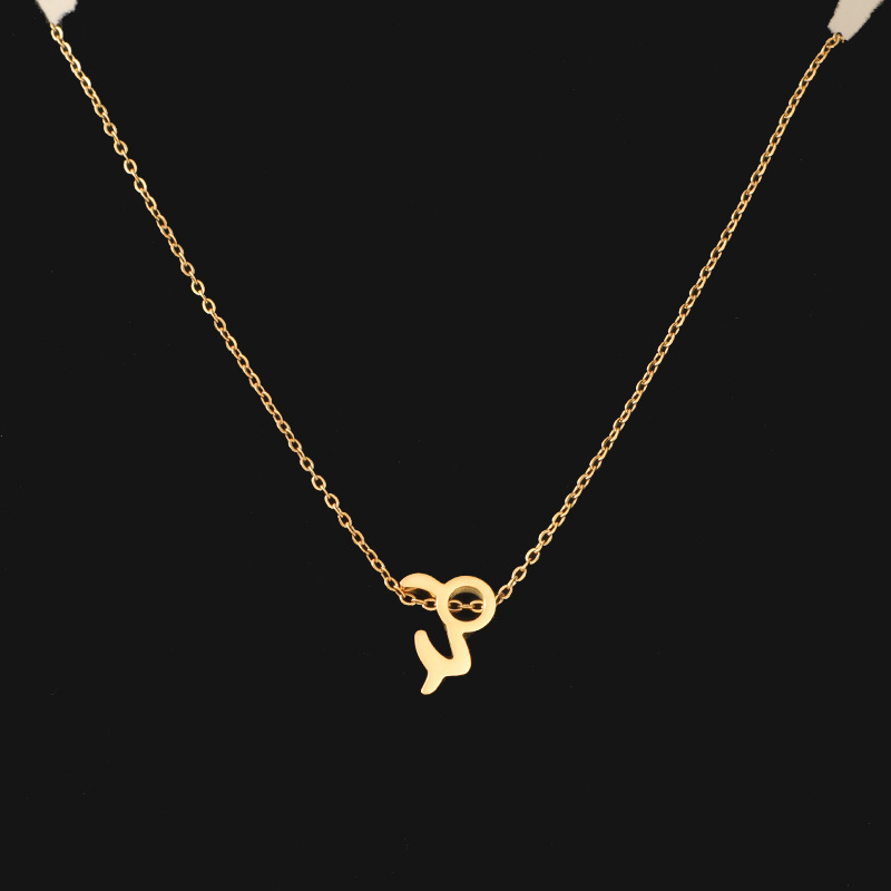 Fashion Constellation Titanium Steel Handmade Pendant Necklace 1 Piece