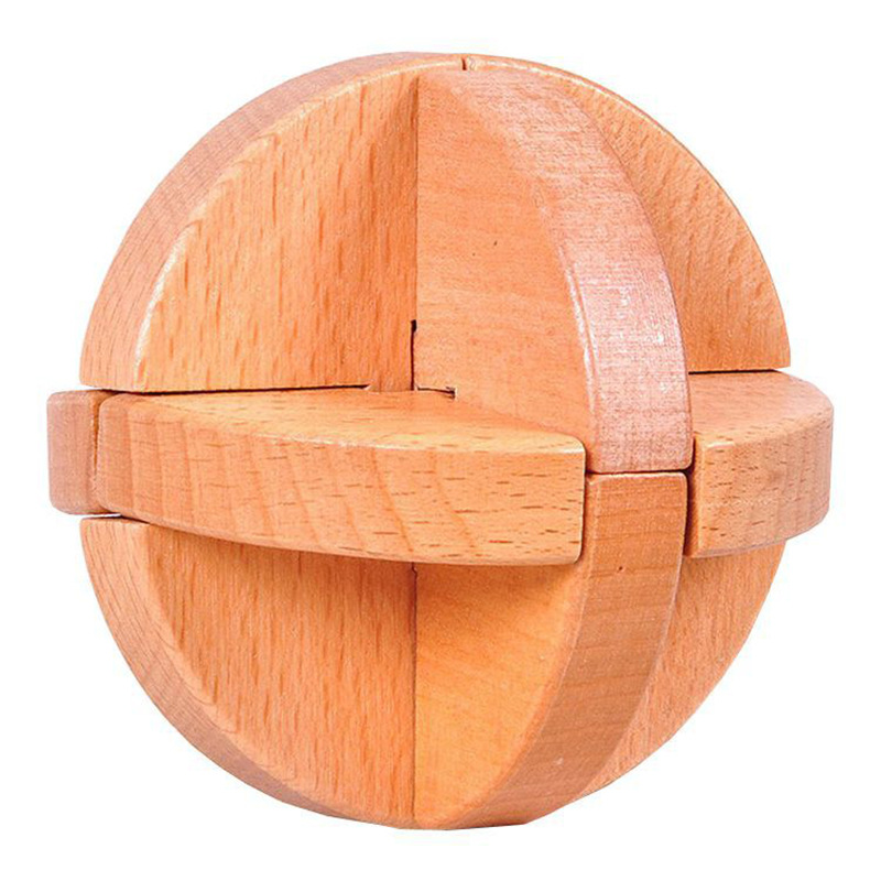 Los estudiantes de la escuela primaria de madera de más de 6 años de edad adultos mortaja bloques de construcción juguetes educativos Luban bloqueo Kong Ming bloqueo conjunto completo al por mayor