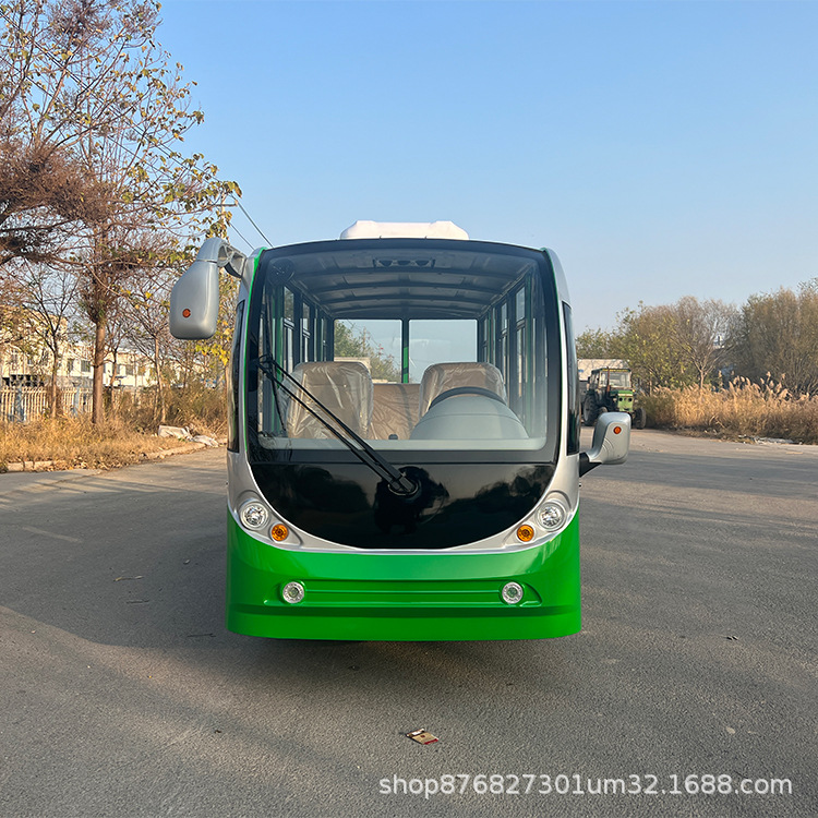 Electric Sightseeing Vehicles for Tourist Attractions, 11-23 Seats, Fully Enclosed, for Use in Tourist Areas, Sales Offices, as a Shuttle Bus, for Factories and Schools
