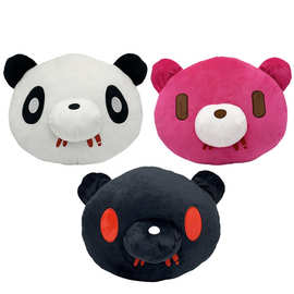 跨境新品gloomy bear plush小粉熊暴力熊公仔抱枕卡通毛绒玩具