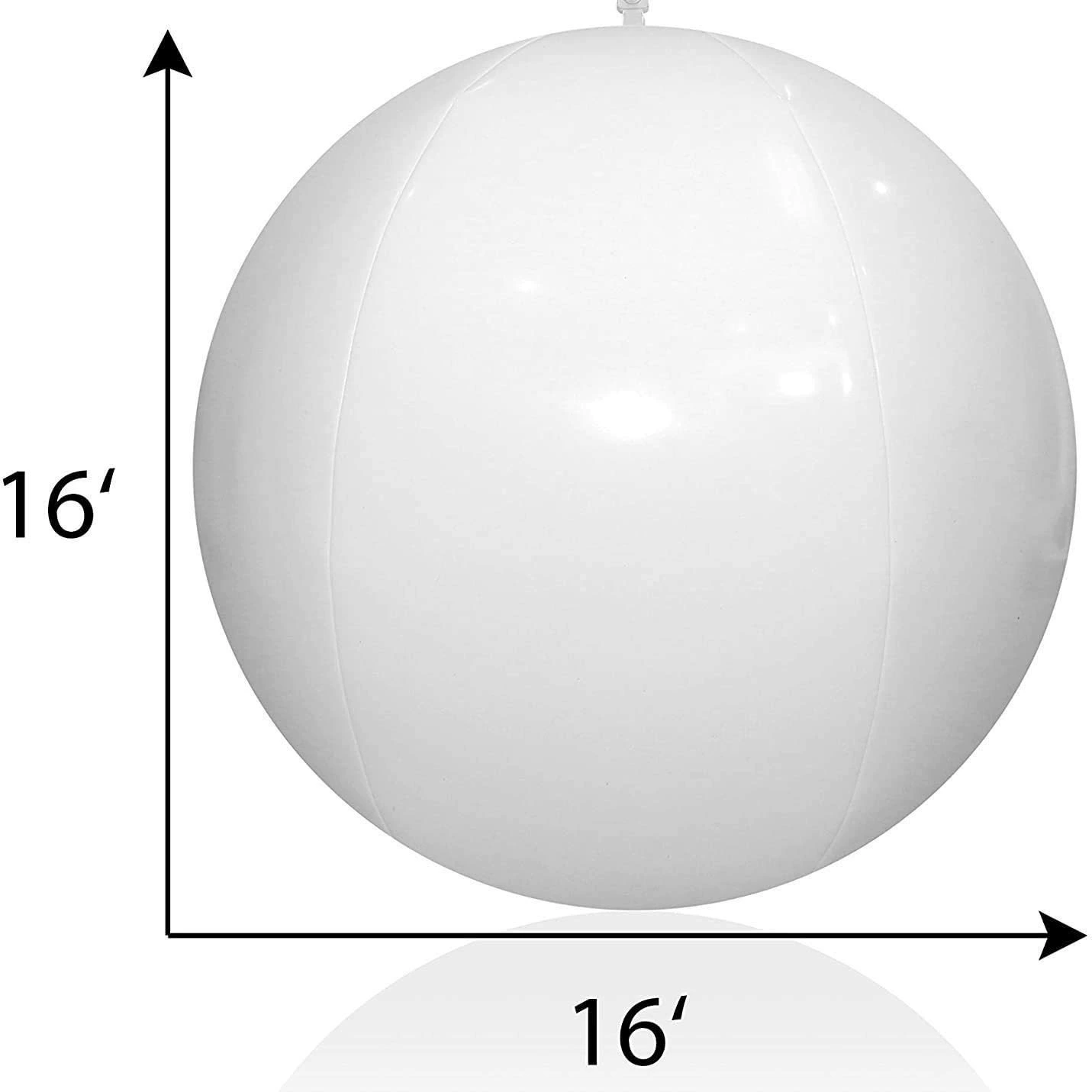 Inflatable LED Ball, PVC Floating Pool Light 30 cm, Remote-Controlled, Waterproof