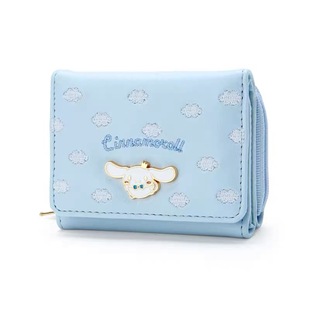 Factory Direct Supply New Yugui Dog Three Folding Wallet 20th Anniversary Cartoon Animation Duoge Wallet White Dog Card Bag