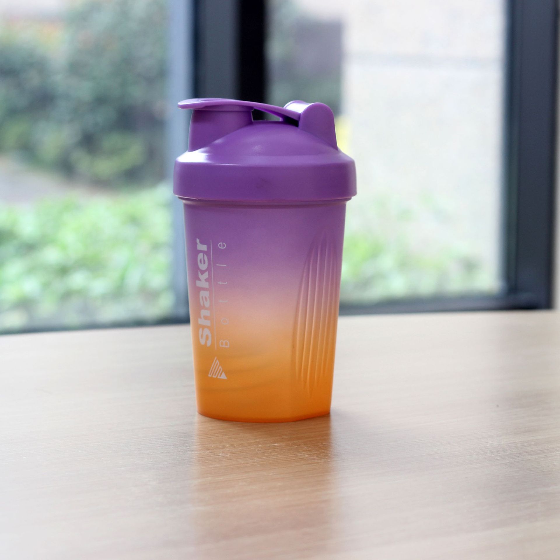 Gradiente púrpura naranja