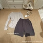 宽松显瘦薄款高腰中裤