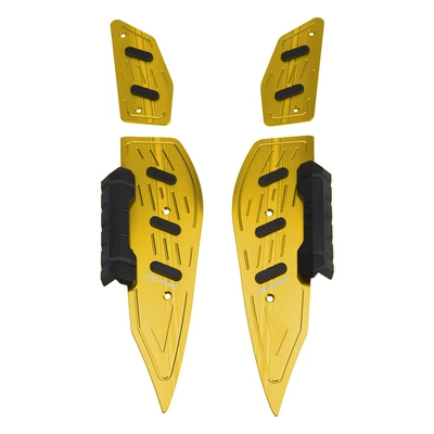 Motorcycle pedals, Modified Aluminum Alloy Anti-Slip Foot - original-hole-position-pedalgold