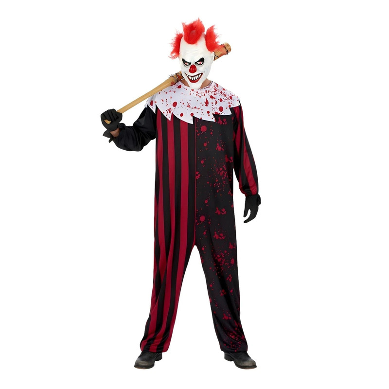 Halloween Party Horror-Themed Activities Scary Clown Cosplay Costume Soul-Destroying Clown Role Play
