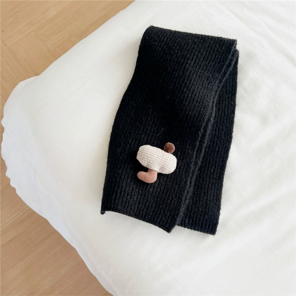 Black-Forest solid color long scarf