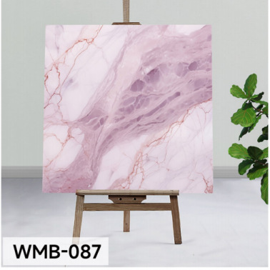 Papel pintado a prueba de humedad autoadhesivo impermeable a prueba de agua a prueba de aceite placa de aluminio y plástico decoración de pared imitación de azulejos de mármol pegatinas cocina y baño