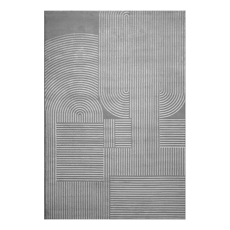 Fábrica de origen alfombra de sala de estar doméstica dormitorio antisucio fácil de cuidar sofá mesa de té alfombra de cama alfombra estudio piso redondo