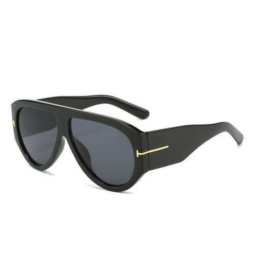 23 new fashion cross-border sunglasses ocean films men and women personalized trendy sunglasses wholesale European and American large frames