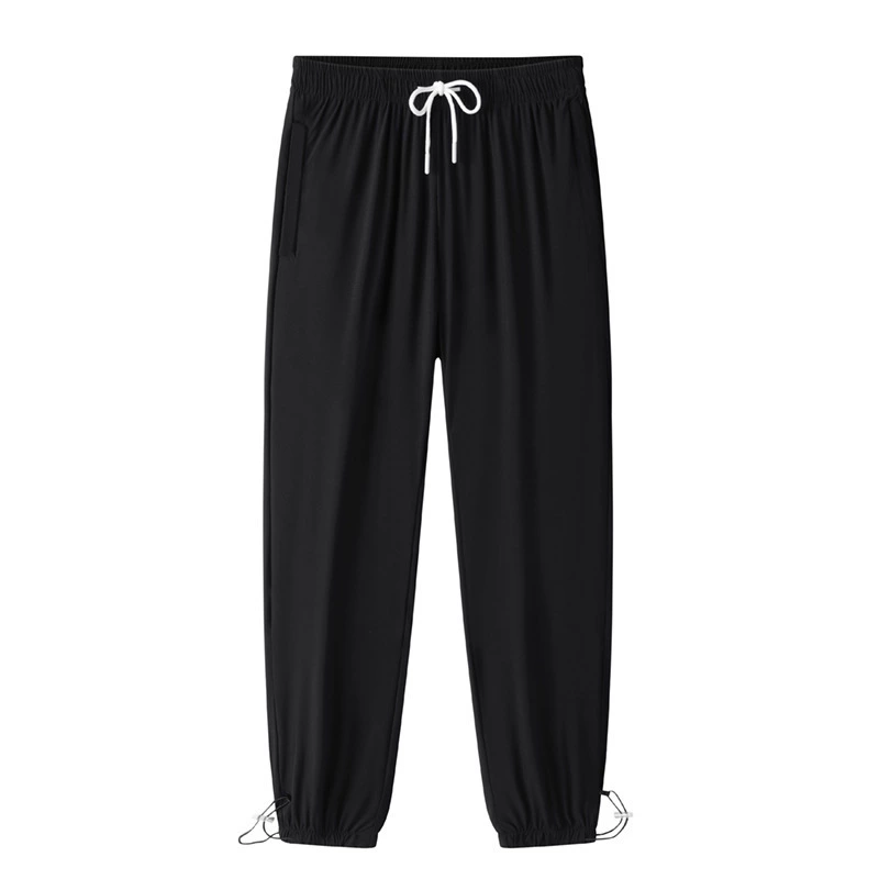 Summer silk breathable trousers for leisure