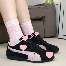 莆田纯原PM赛车鞋Rose朴彩英同款男女款休闲复古百搭潮流休闲板鞋