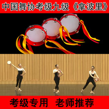 中国舞蹈家协会考级专用九级拿波里铃鼓少儿童新疆舞手拍鼓道具