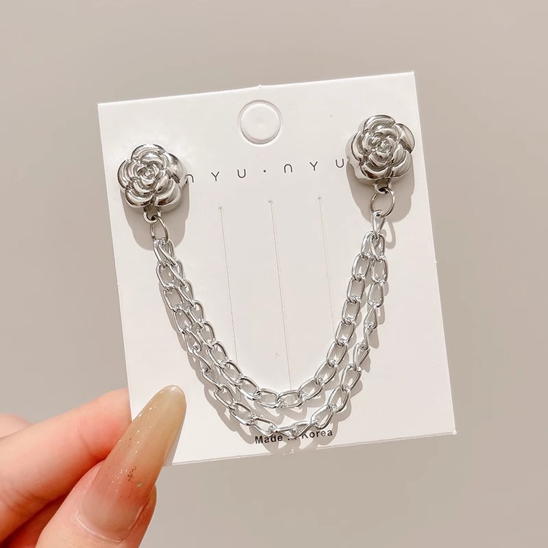 Broche de cintura para mujer falda apretada cintura artefacto pin fijo botón de botón anti-peregrino broche anti-peregrino