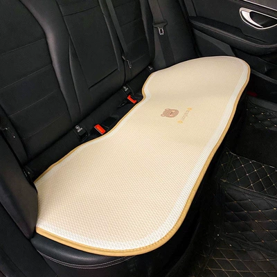 Multi-function pad Seat Cover Universal for All - quality-upgradesummer-ice-silk-tulip-bear-rear-seat-cushion
