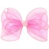 Children's hairgrip PVC, cool hair accessory with bow