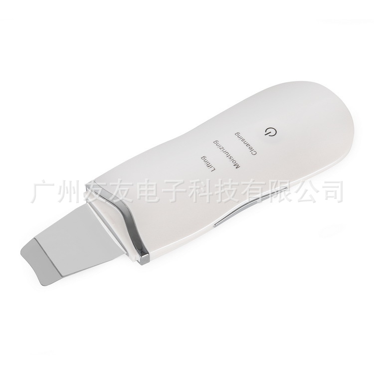 Cross-border Ultrasonic Skin Scraper Facial Machine for Acne and Blackhead Removal Electric Face Cleaner Pore Cleansing Device with Ion Infusion Manufacturer