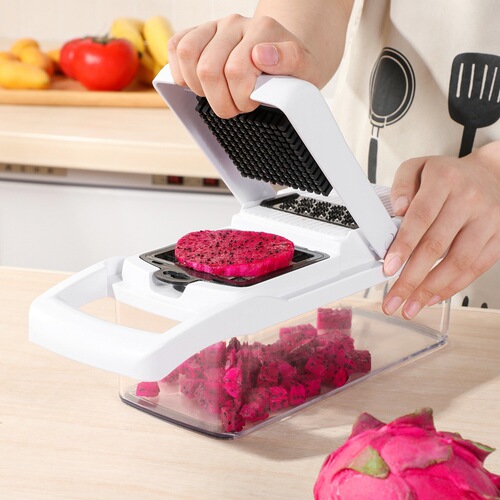 Manufacturer multi-purpose wire ring slice vegetable cutter vegetable shredding, slicing and dicing multi-purpose dicing device kitchen tools
