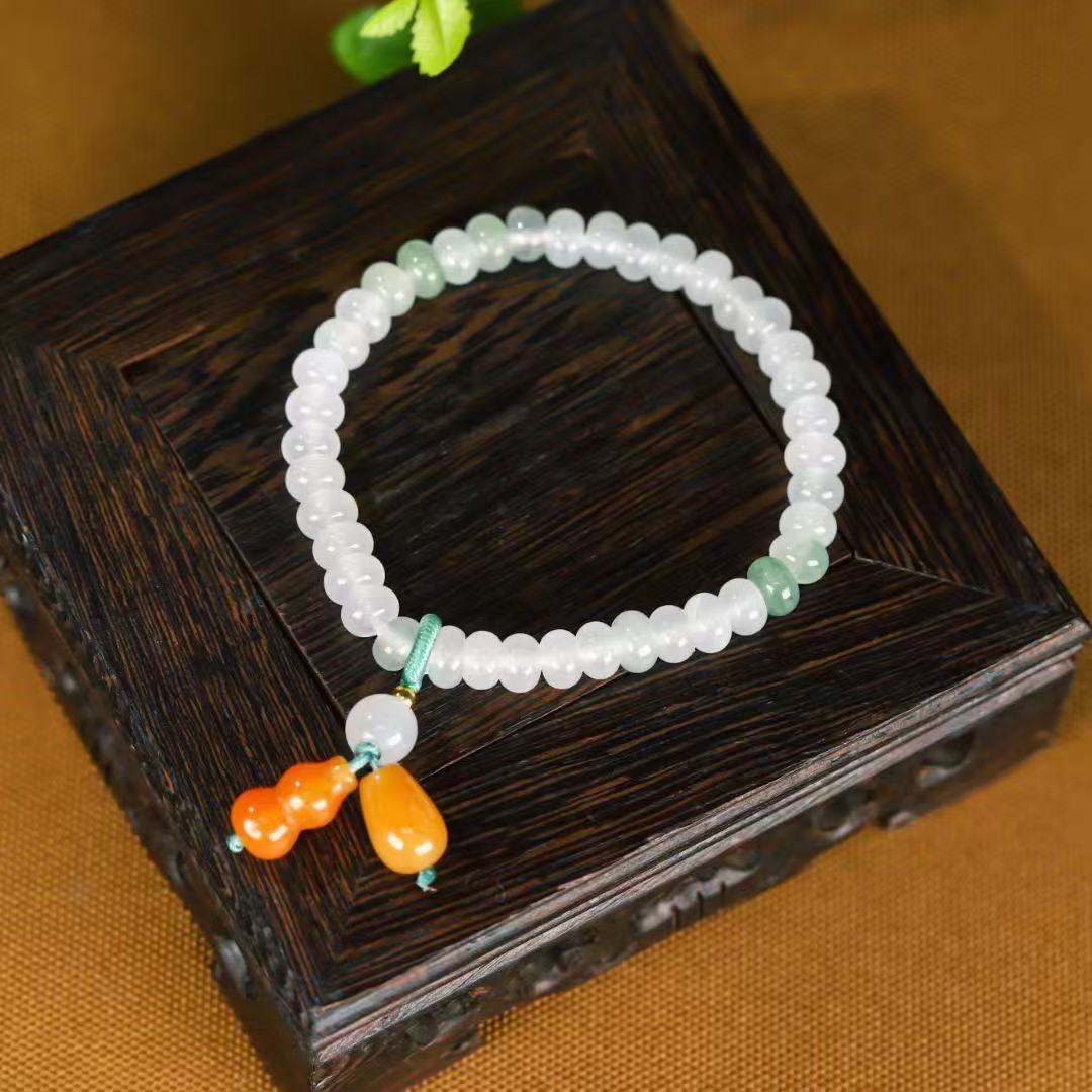 Tianshan cui Little ábaco Pearl hand Chain