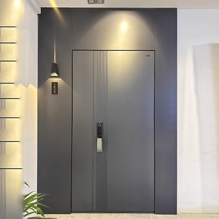 Customized House Door, Anti-Theft Door, All-Aluminum Door, Mother-In-Law Door, Household Door, Rural Self-Built House Entrance Door, Cast Aluminum Door