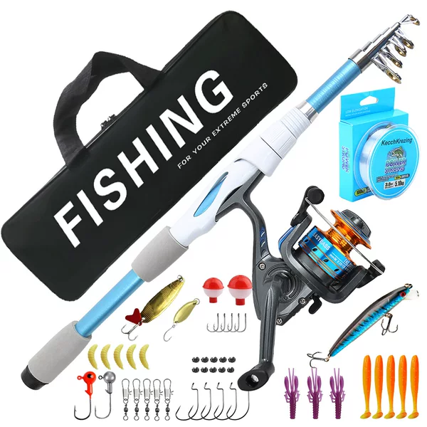 Cross-border wholesale of fishing gear: 1.8M lure rod and reel set, extendable fishing rod, sea fishing rod, casting rod, custom-made, direct from the manufacturer