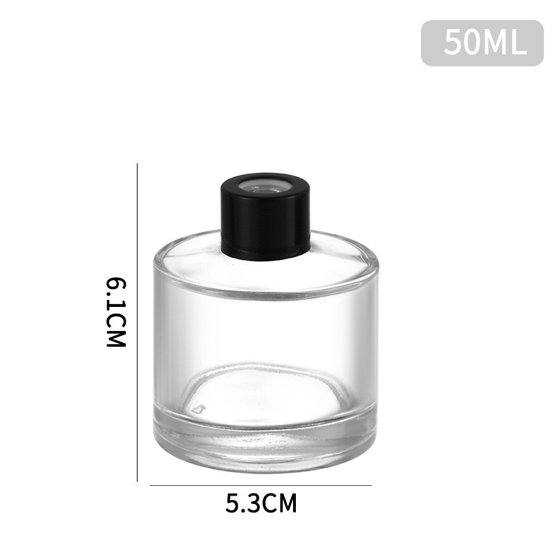 Botella cilíndrica de perfume sin fuego botella de perfume de expansión de perfumes de caña botella de perfume de difusión botella de aceite esencial perfumes de expansión de perfumes para el hogar