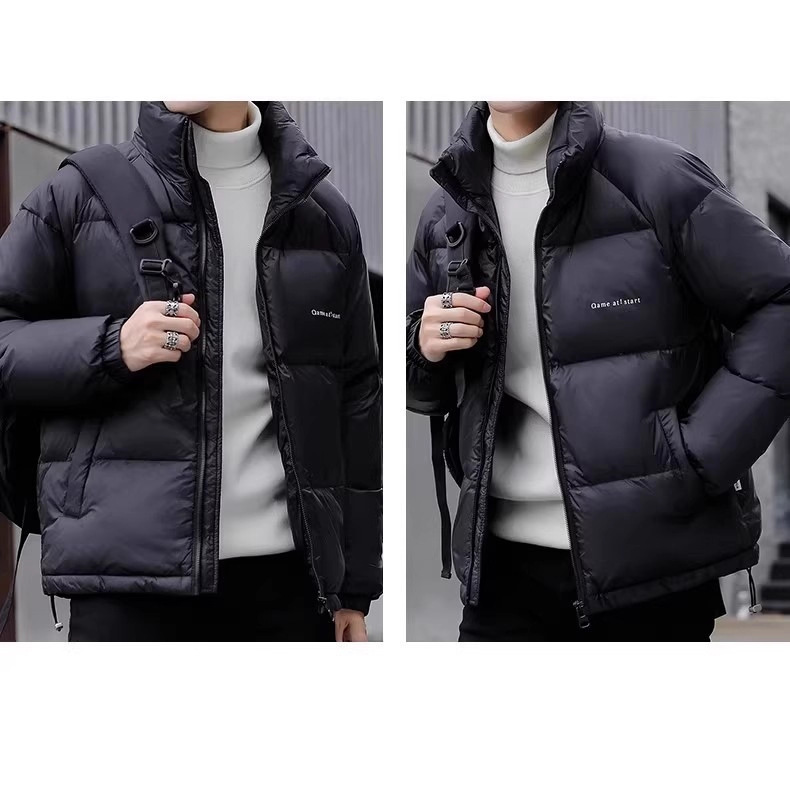 Liquidación: Chaqueta de plumón gruesa y moderna para hombre, chaqueta de plumón para hombre con cuello alto, chaqueta de plumón North Face.