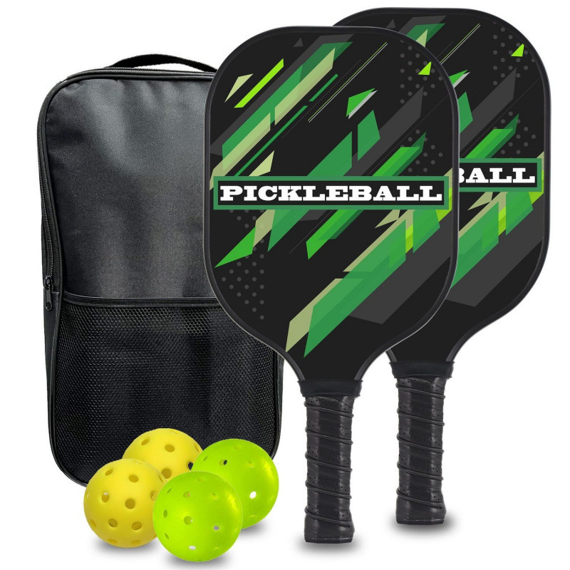 Pickleball racket made of fiberglass, ultra-lightweight, for two-player competition and training, single racket, factory wholesale