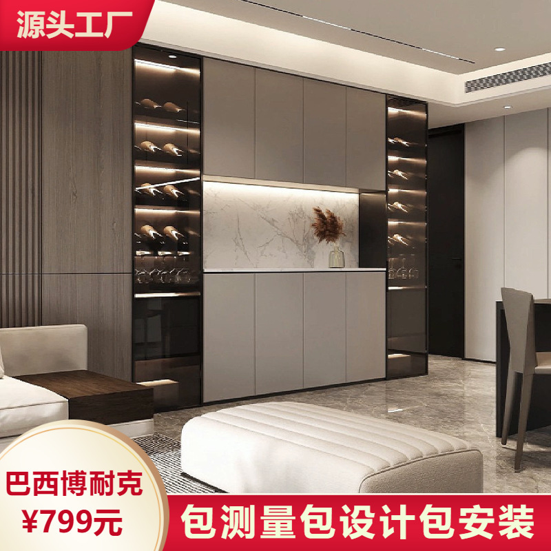 Guangzhou Foshan Bonike Wardrobe, Sideboard, Whole House Custom-Made Solid Wood Cabinets, Wine Cabinets, Custom-Made Modern Minimalist Style Guangzhou Foshan Bonike Wardrobe, Sideboard, Whole House Custom-Made Solid Wood Cabinets, Wine Cabinets, Custom-Made Modern Minimalist Style