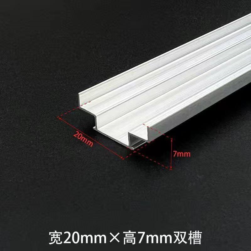 外墙铝合金黑色凹槽条防开裂分格线条水包砂仿石漆深槽分隔条别墅