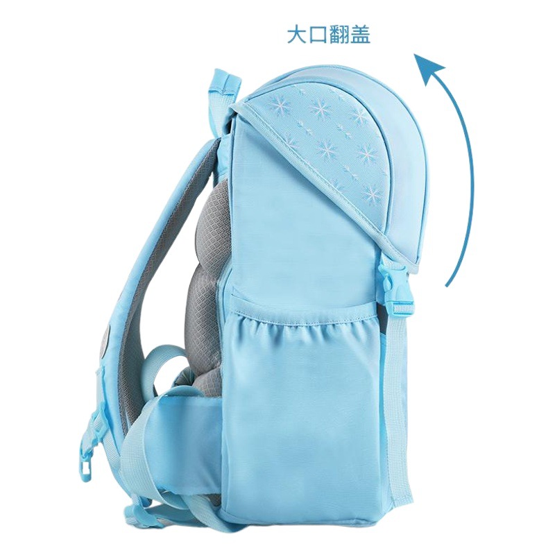Nuevo estudiante de la escuela primaria de dibujos animados mochila chica congelada de dibujos animados mochila impermeable resistente al desgaste mochila de los niños