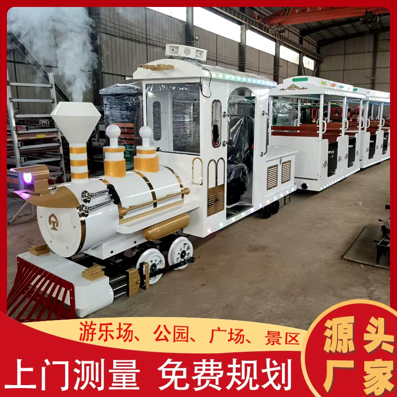 Новая модель 2026 года: популярный реалистичный паровоз/электропоезд для экскурсий на открытом воздухе, для ферм, от производителя крупногабаритных поездов