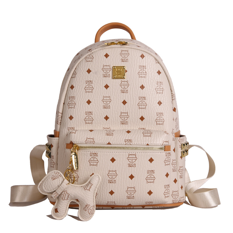 Bolsa desnuda beige grande