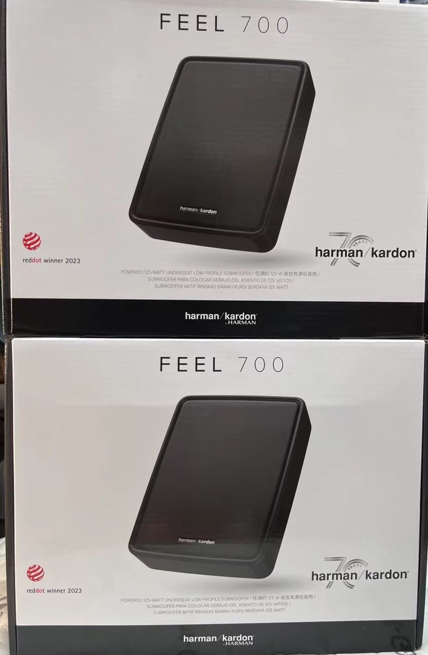 Harman Kardon Feel 700 Ultra-Thin Active Seat Subwoofer Original and Genuine