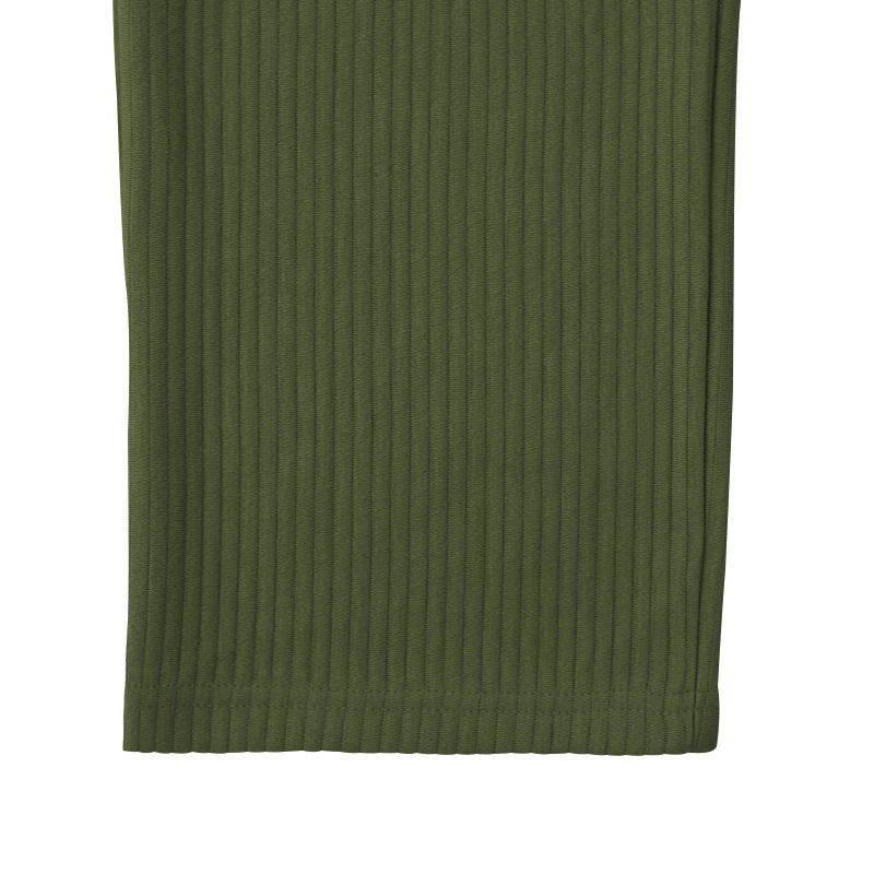 Herren Sweatpants Gestreift Lässige Gerade Hose Mit Hohem Bund_voghion.com