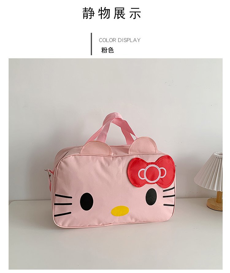 Nueva bolsa de viaje de gran capacidad Oxford caricatura linda bolsa de almacenamiento para viajar bolsa de hombro bolsa de mano