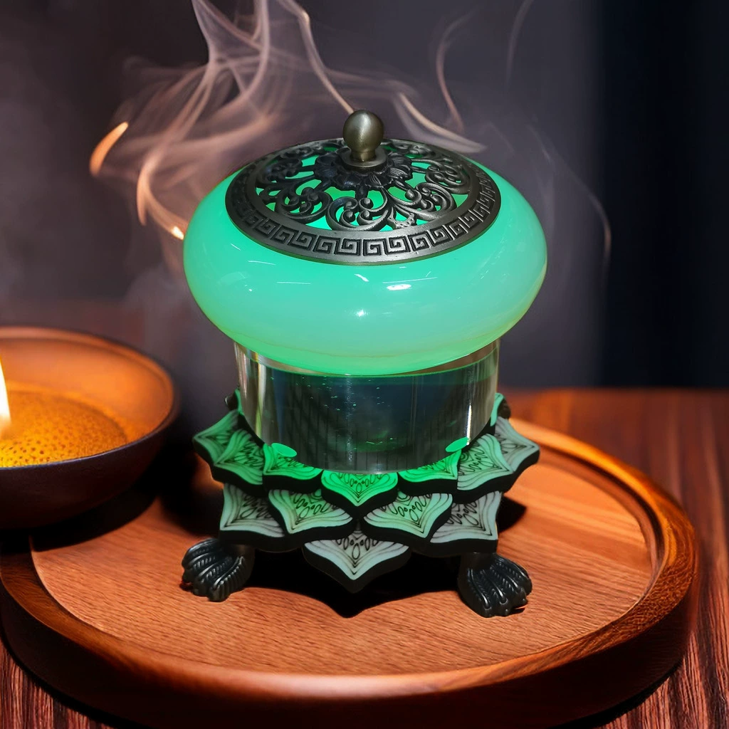 Высококачественная нефритовая курильница, бытовая курильница, медная курильница для чайной церемонии, украшение для рабочего стола, нефритовая ароматерапевтическая курильница, украшения для курильницы